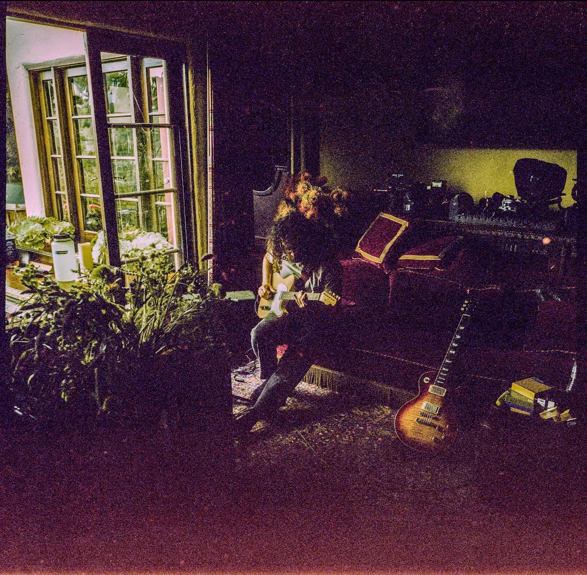 Itamar Levy playing guitar
